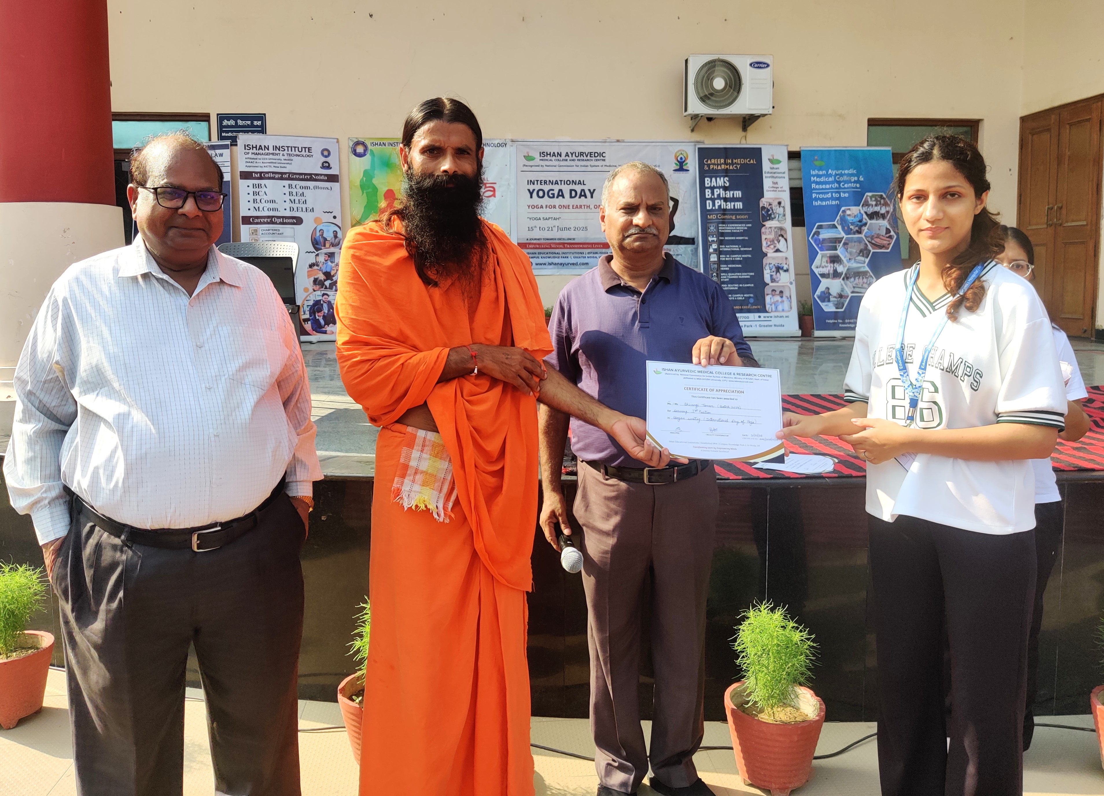 International Day of Yoga Week Celebration 2025 - Image 1